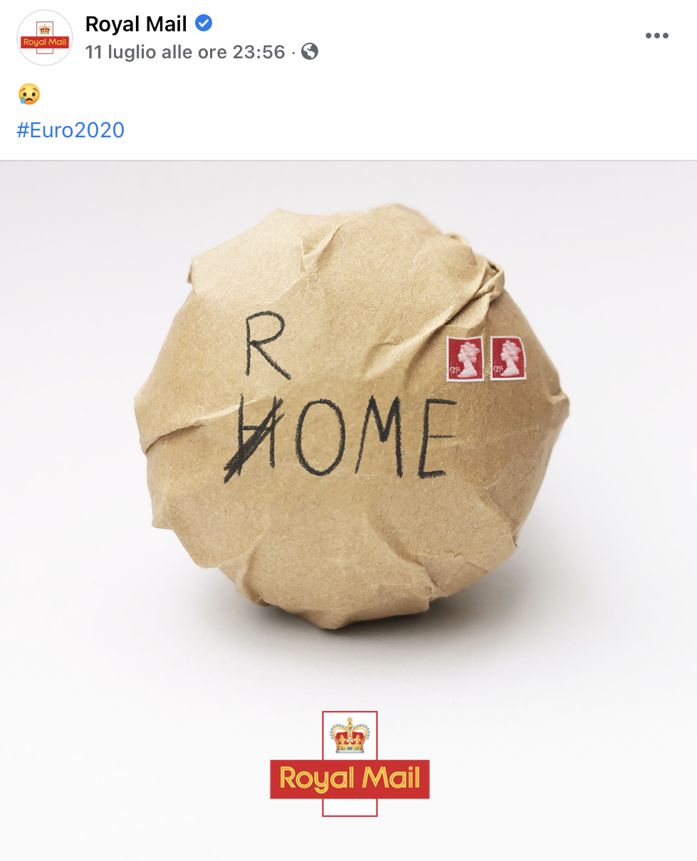 Come i brand hanno celebrato la vittoria a Euro 2020
