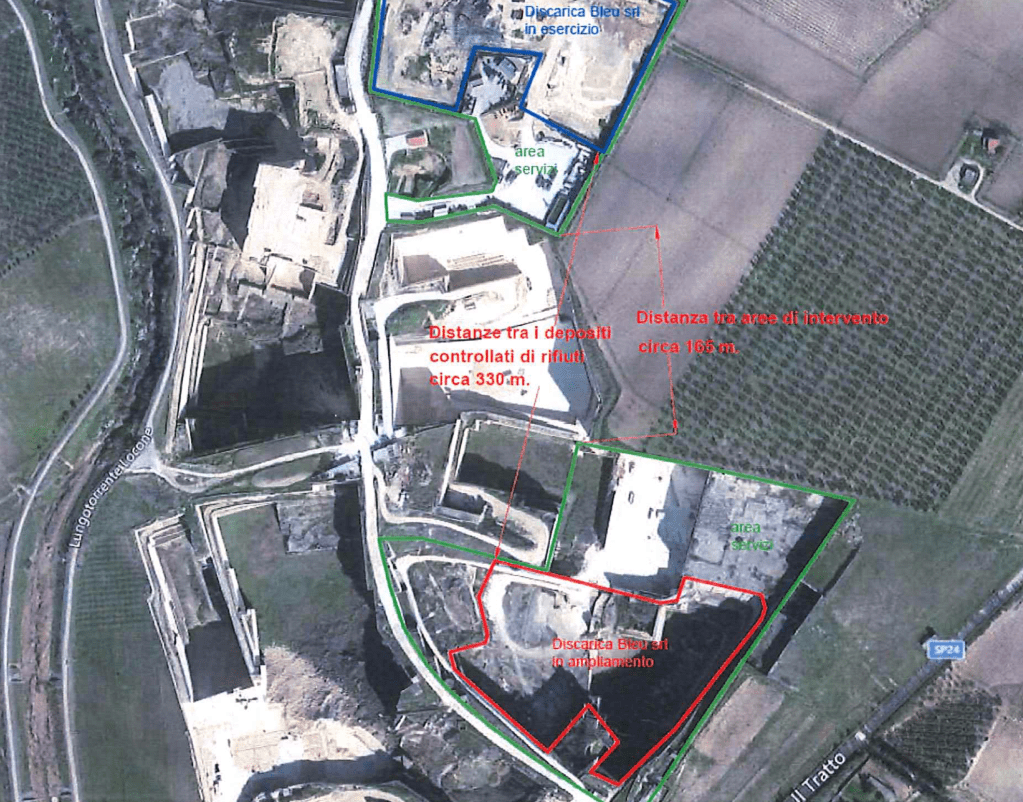 La Provincia di BAT riautorizza l’ampliamento della discarica&nbsp;Bleu.