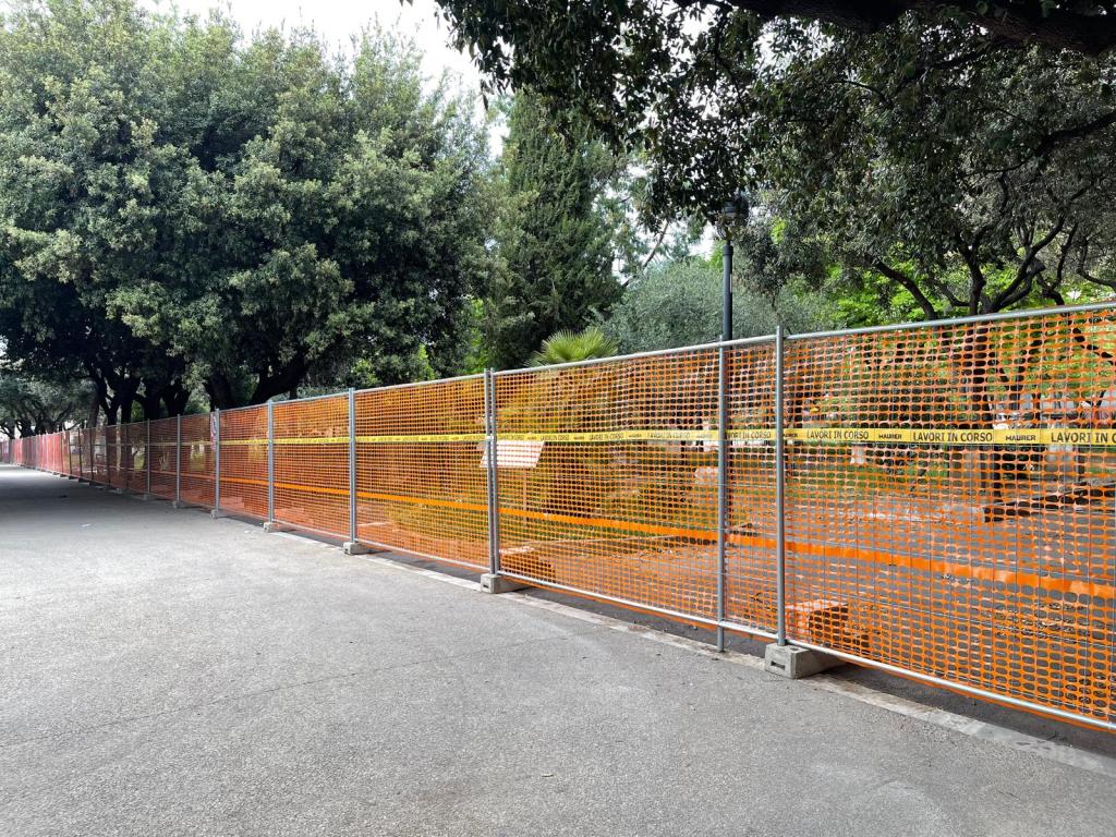 Chiusa la Villa Comunale di Canosa.